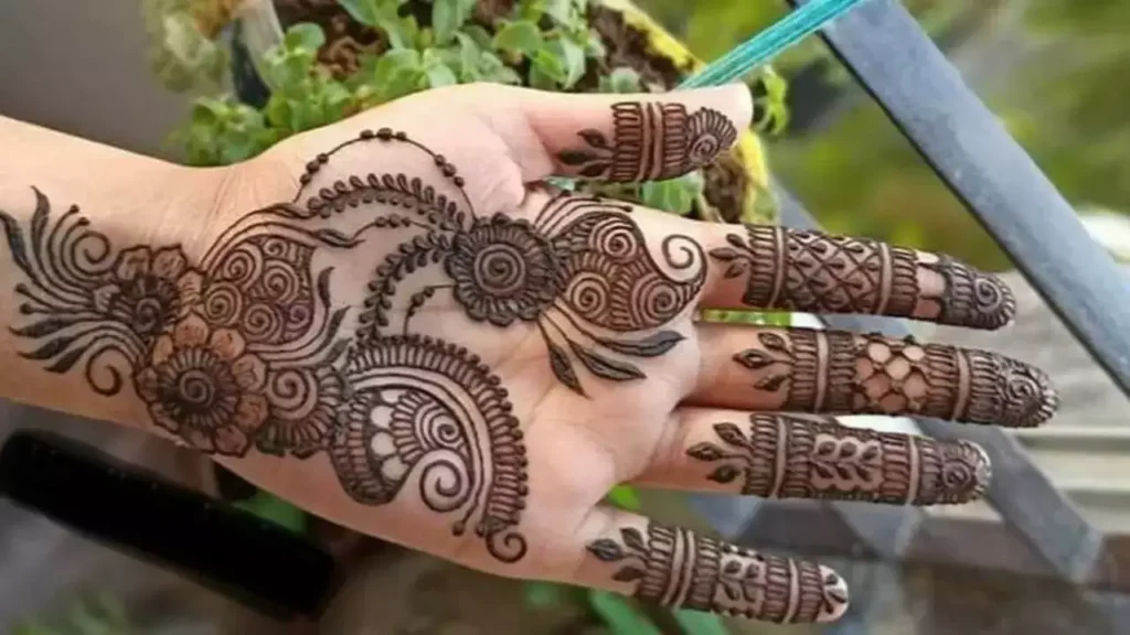 dussehra mehndi designs